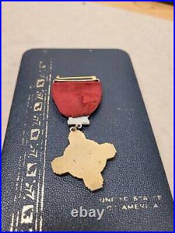 WW1 Era Connecticut Governor's Guards Long Service Medal Earliest Variant 15 Yrs