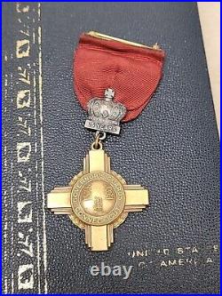 WW1 Era Connecticut Governor's Guards Long Service Medal Earliest Variant 15 Yrs