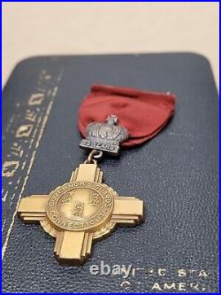 WW1 Era Connecticut Governor's Guards Long Service Medal Earliest Variant 15 Yrs