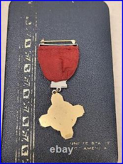 WW1 Era Connecticut Governor's Guards Long Service Medal Earliest Variant 15 Yrs