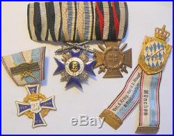 Ww1 German Medals Bavarian Military Merit Cross Munchen Medals & War Cross