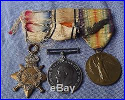 Ww1 Group Of 3 Medals To Captain Oak Leaves Royal Engineers