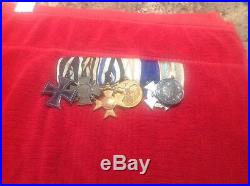 WW1 German 6 Place Medal Bar Grouping Iron Cross