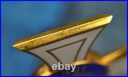 WW1 German Imperial cased order crown commander Prussian badge pin medal enamel