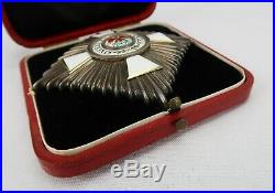 WW1 German Imperial cased order of the red eagle 2nd class star badge pin medal