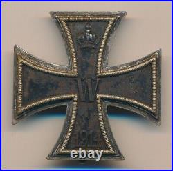 WW1 German Imperial iron cross badge pin jacket medal WWII US war Veteran estate