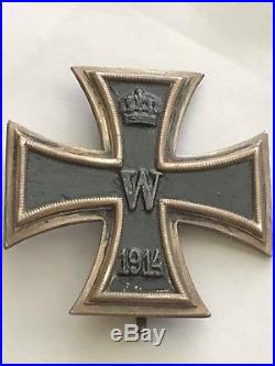 WW1 German Iron Cross 1st Class Medal in Very Good Condition