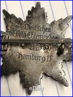 WW1 German Iron Cross EK2 Field Honor Badge Wound Medal Belt Buckle Prussian