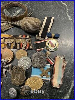 WW1 German Medals & Pins Lot