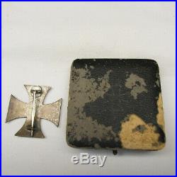 WW1 German Valted Iron Cross 1st class Medal With Box