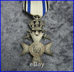 WW1 German medal badge enamel WW2 military Army cross Bavarian Merit order sword