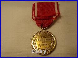 WW1 Hessen Darmstadt 1840 War Honor Medal & Original Ribbon (3826)