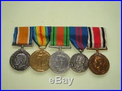 Ww1 Medal Group