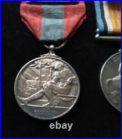 WW1 Medal Group Victory, War & Imperial Service Medals Blake Spr Royal Engineers