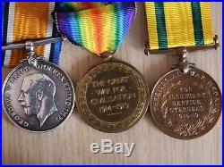 WW1 Medals Captain Quarter Master George Drummond Royal Army Medical Corps AE47