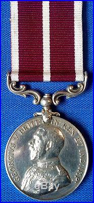 WW1 Meritorious service medal (MSM) for home service to, RSM Jordan, Durham. L. I