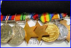 WW1 Military Cross 8 Medal Grouping with recipient serving both In R. F. A and RN