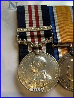WW1 Military Medal & Bar Gallantry 6th Northamptonshire Regiment Hertfords