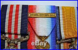 WW1 Military Medal Unusual and Seldom Seen Six Medal Grouping