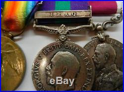 WW1 Military medal group of 6 COTTER. RGA, RA