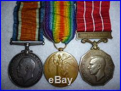 WW1 Pair & Can. Forces Medals to Hulme, (U. S. Citizen), 13th Bn Canadian Inf
