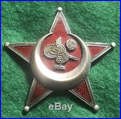 WW1 Turkish Gallipoli Star Medal Maker BB & CO Germany Rare