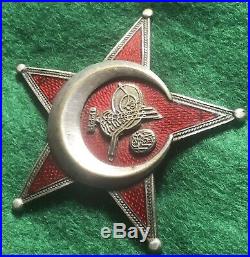 WW1 Turkish Gallipoli Star Medal Maker BB & CO Germany Rare