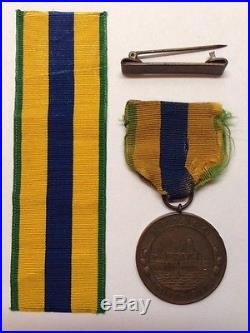 Ww1 Usn U. S. Navy 1911 1917 Mexico Service Medal George R Litton