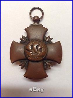 Ww1 Usn U. S. Navy Europe 1917 -1919 Carpenter Military Medal