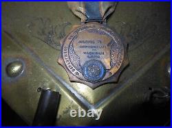 WW1 US Army 32nd Inf. Div. BATTLEFIELD RELIC DISPLAY CAPT. LEO KOSAK RARE