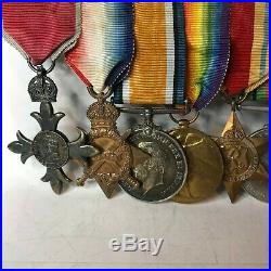 WW1 WW2 Civil OBE & 1937 Coronation Medal Group Captain George Neville Beaumont