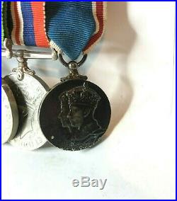 WW1 WW2 Civil OBE & 1937 Coronation Medal Group Captain George Neville Beaumont