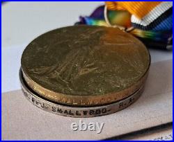 WW1 / WW2 Family Medal Group to Smallwood, GSM Canal Zone, Keele, Stoke-on-Trent