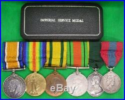 WW1 & WW2 TERRITORIAL FORCE WAR MEDAL GROUP WITH ISM, SPR FIELD, 47th LONDON. RE