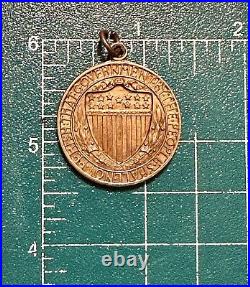 WW1 WW I memorial American War Medal Bronze 1917 Gorham Co. Vintage
