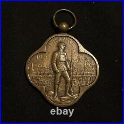 WW1 World War 1 Bronze 88th Infantry Division Medal Original