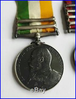 WW1 York + Boer War Cavalry Medal Pair. 11th + 19th Hussars-Defence of Ladysmith