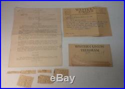 WW2 11th Airborne Original Documents Concerning Awarding of Medals Purple Heart