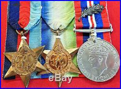 WW2 1940 Saro Lerwick RAF accidentally killed medal group Flight Sergeant Corby