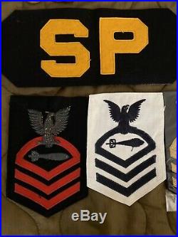 WW2 1950s US Navy Pearl Harbor Survivor Grouping, V M Welch, Medals, Uniforms