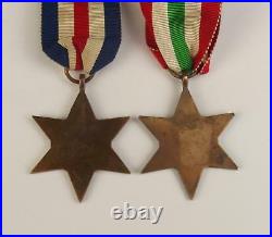 WW2 3 Star Medal Set