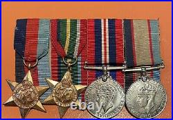 WW2 AUSTRALIAN Medal Pacific Group to Sgt PJ Hall NX112888