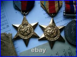 WW2 Africa 8th army Driver Padua South African Ordnance Cape Corp medal group