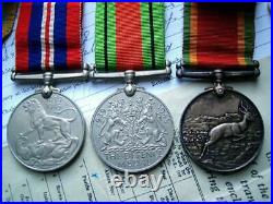 WW2 Africa 8th army Driver Padua South African Ordnance Cape Corp medal group