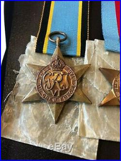 WW2 Air Crew Europe Star Medal Group Casualty Kirby 110 Squadron Surrey