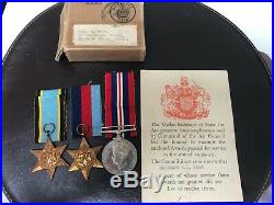 WW2 Air Crew Europe Star Medal Group Killed in Action Webb 12 Squadron