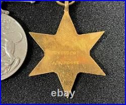 WW2 Australian British Pacific Star Medal Grouping, J B Moore NX48520