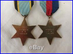 WW2 Australian RAAF group of 5 medals. KIA 1944. 467 Sqd. Air Crew Europe star