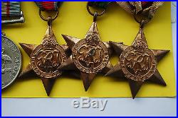 WW2 Australian Rats of Tobruk group 6 medals all named