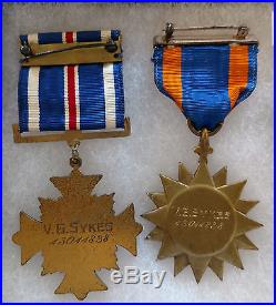 WW2 B17 Gunner Distinguished Flying Cross Air Medal Named 10 medals GROUP! 8th